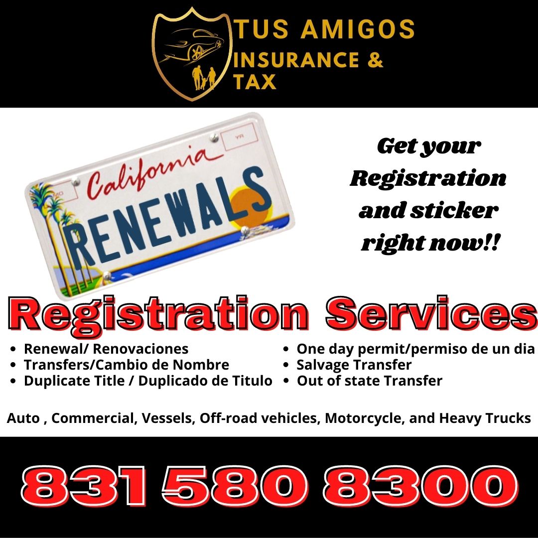 registration services